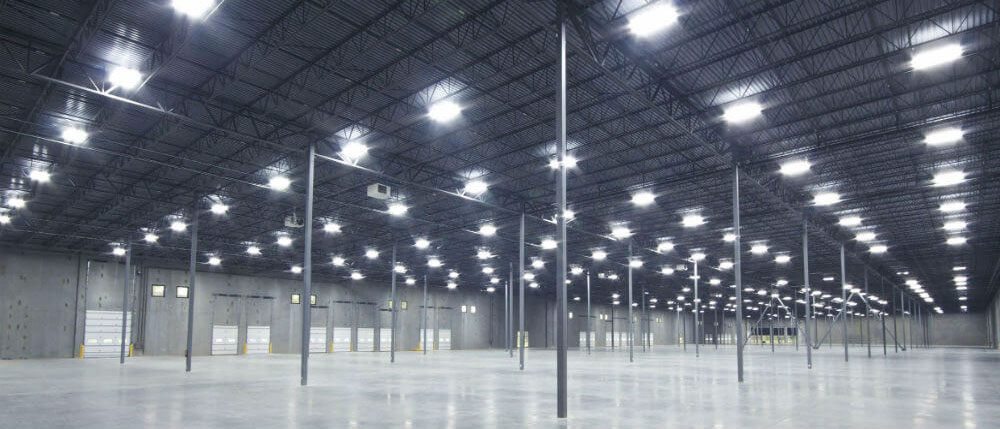 LED warehouse light fixtures